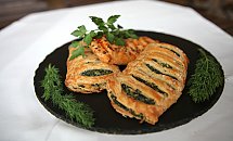 Spinatstrudel